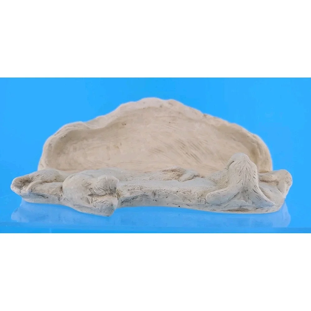 Hen Feathers & Company Bunny Hanging Shelf Bonded Marble - Accents Home & Garden
